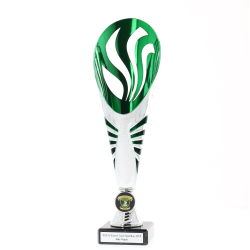 Equinox Cup Silver/Green 300mm