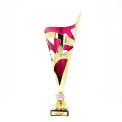 Madeira Cup Gold/Pink 390mm