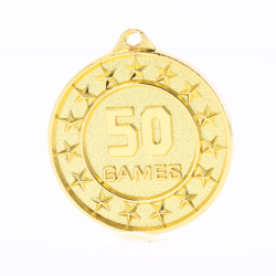 50 Games Starry Medal Gold 50mm