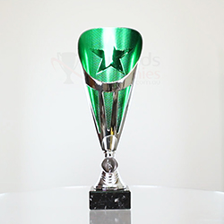 Dianna Cup Silver/Green 290mm