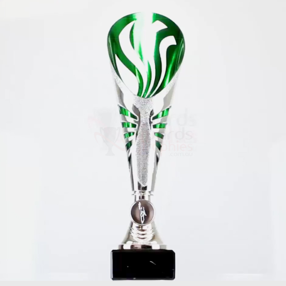 Equinox Cup Silver/Green 320mm