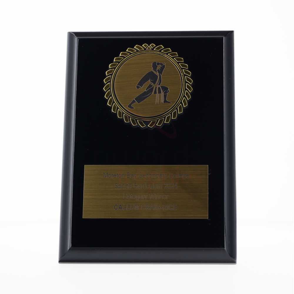 Karate Plaque 150mm