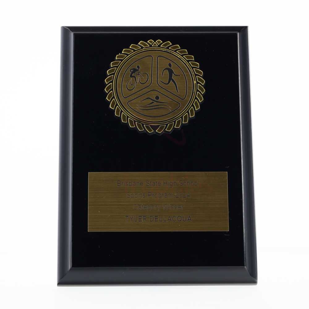 Triathlon Plaque 150mm