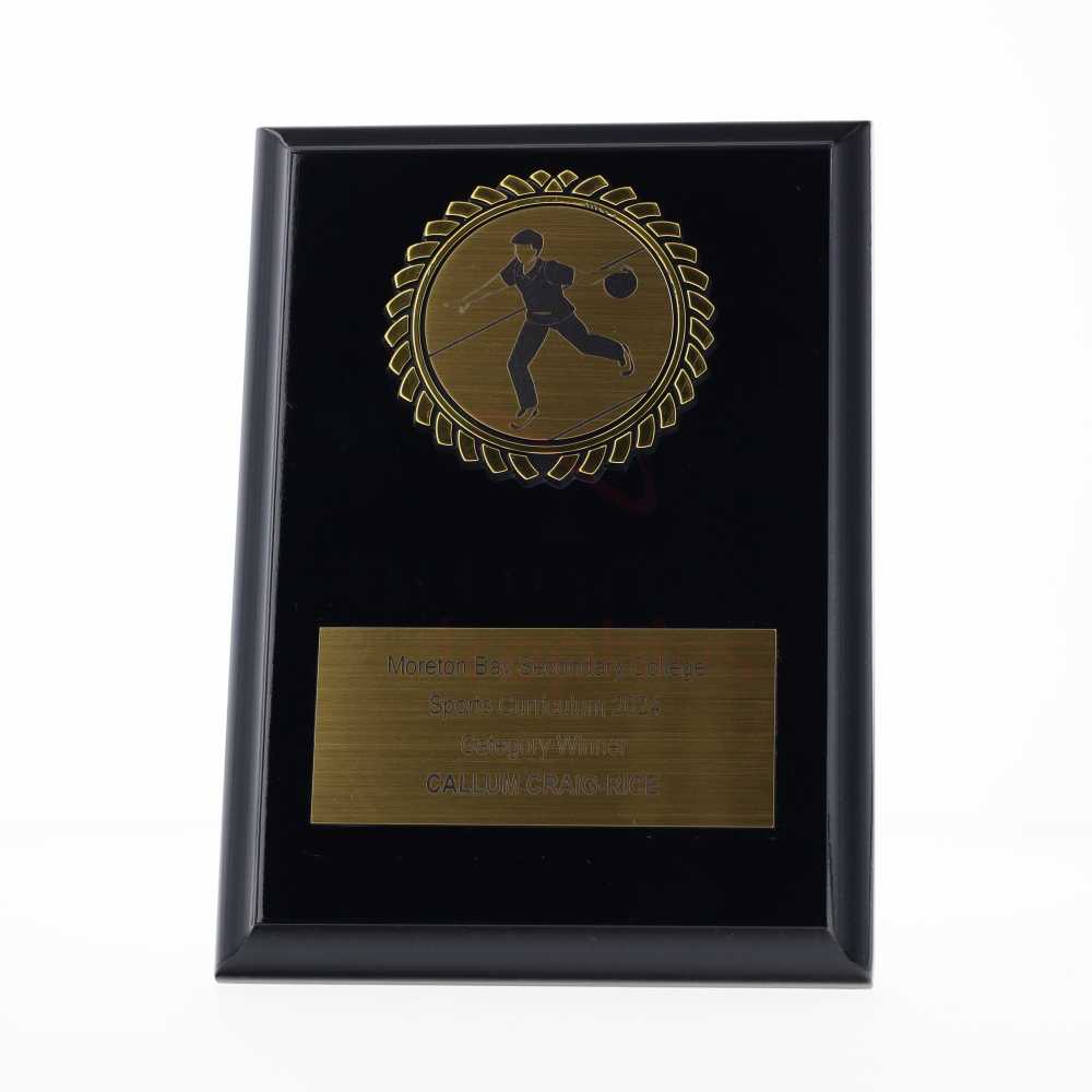 Male Tenpin Bowling Plaque 150mm