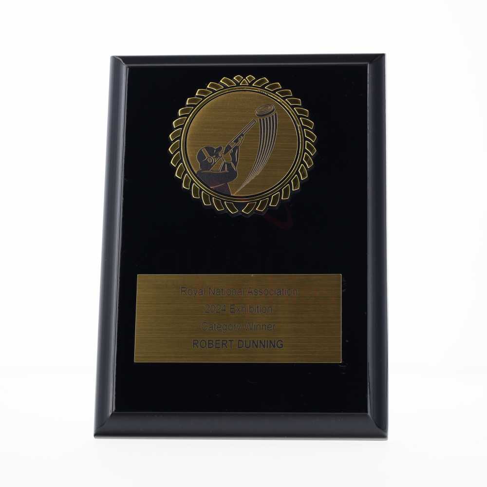 Trap Shooting Plaque 150mm