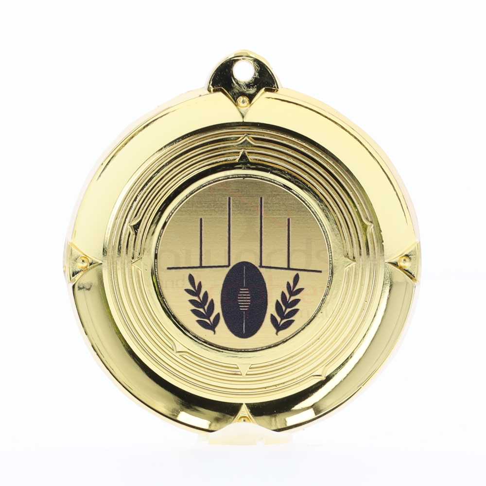 Deluxe AFL Medal 50mm Gold