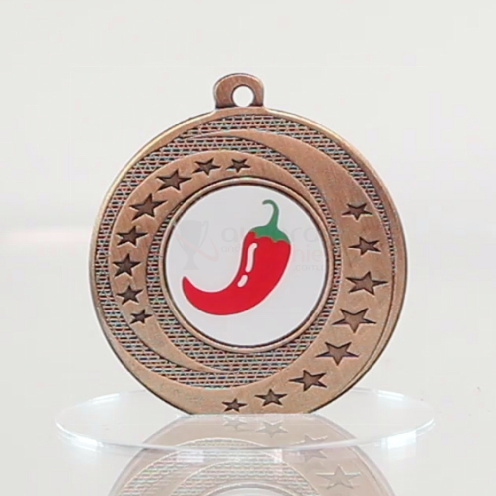 Wayfare Medal Chilli - Bronze 50mm