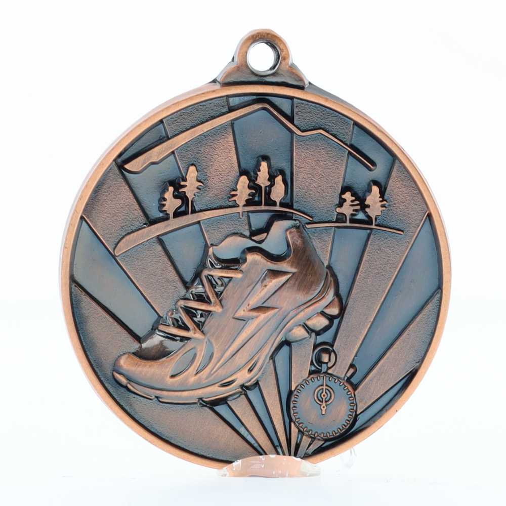 Sunrise Cross Country Medal 50mm Bronze