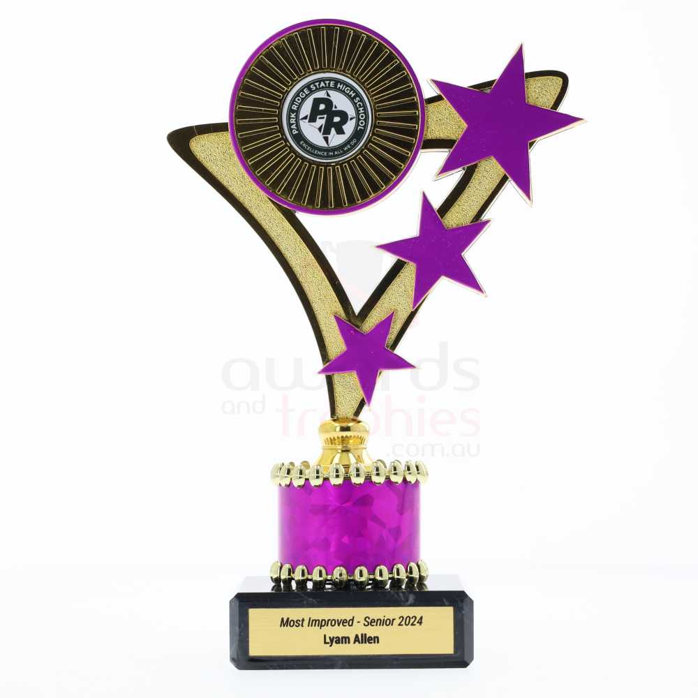 Hierro Star Gold/Purple 180mm