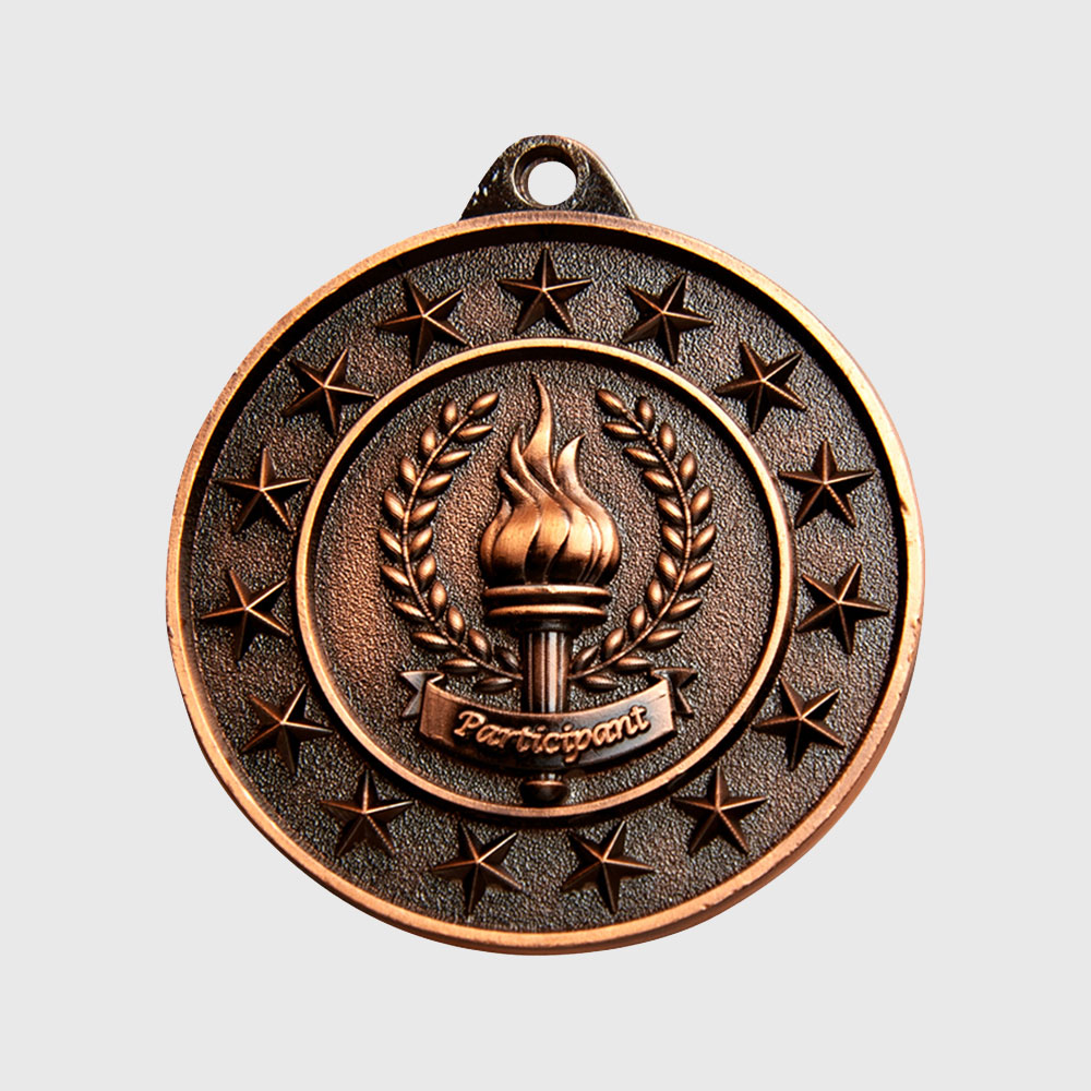 Participant Starry Medal Bronze 50mm