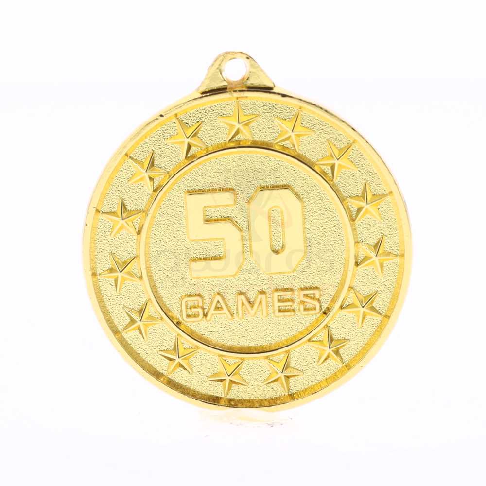 50 Games Starry Medal Gold 50mm