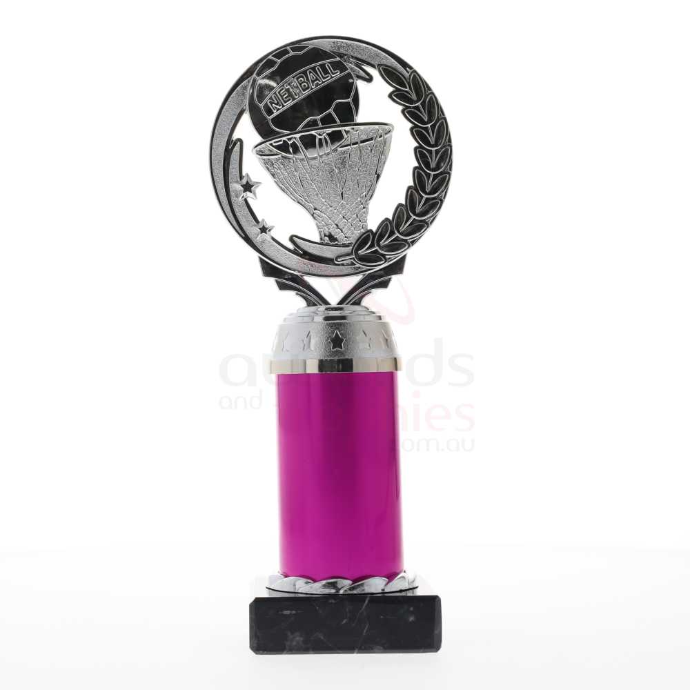 Netball Torch Silver/Pink 210mm