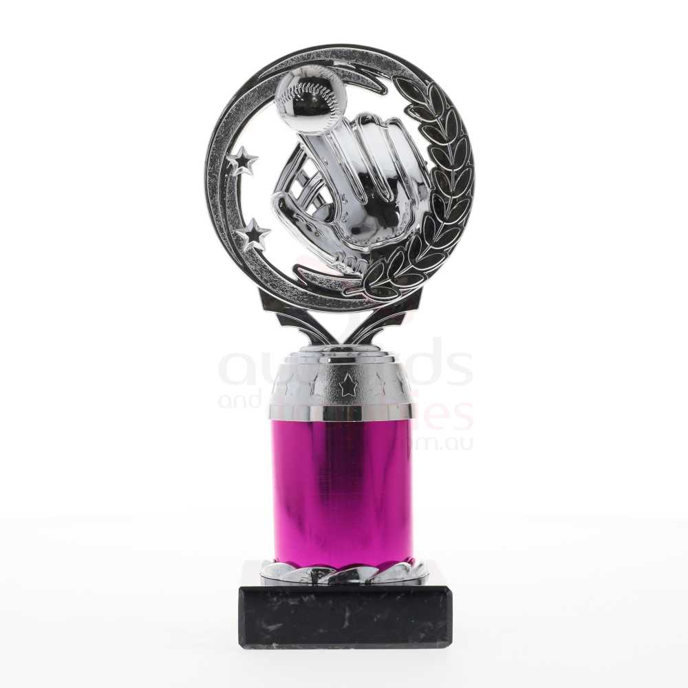 Baseball Torch Silver/Pink 185mm