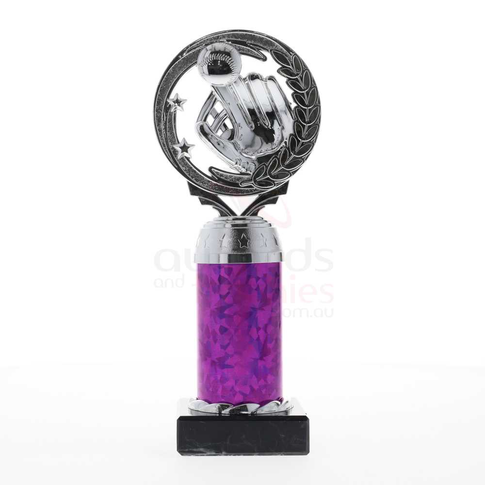 Baseball Torch Silver/Purple 210mm