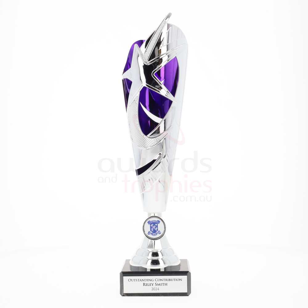 Spectre Cup 340mm - Silver/Purple