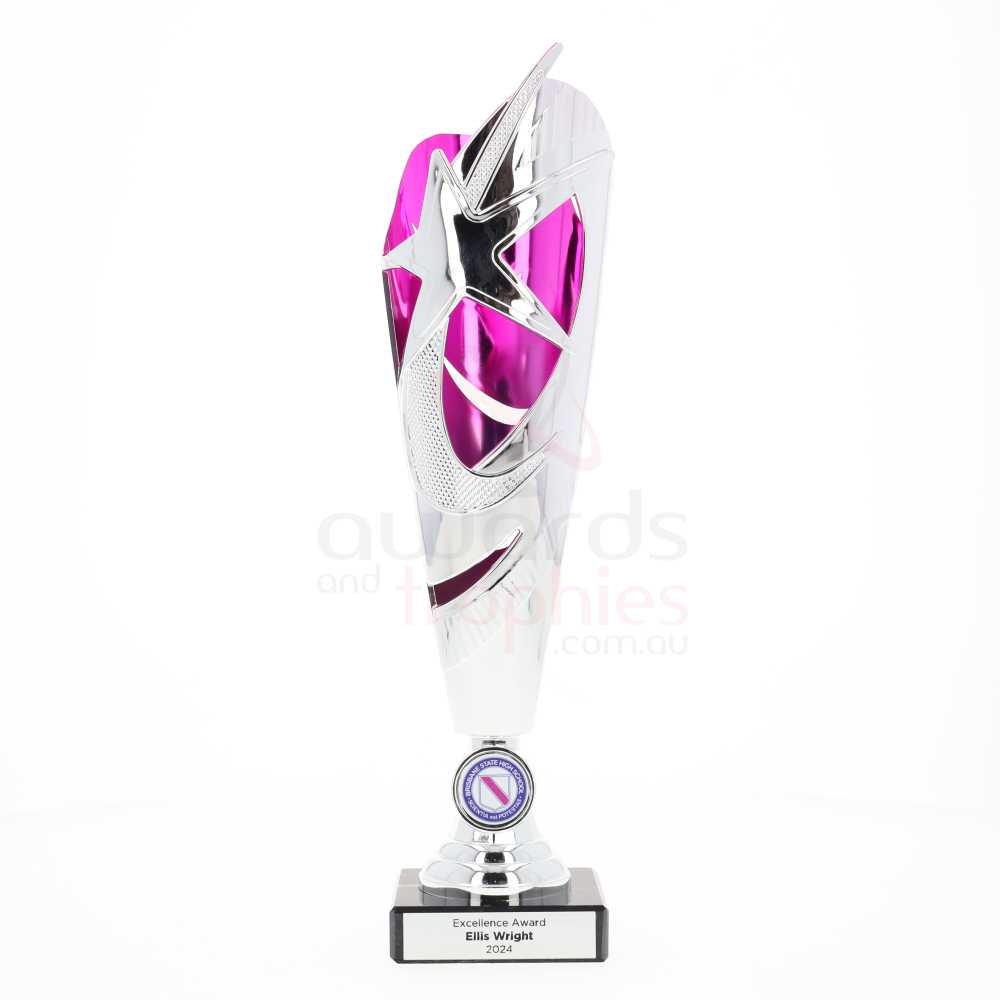 Spectre Cup 315mm - Silver/Pink