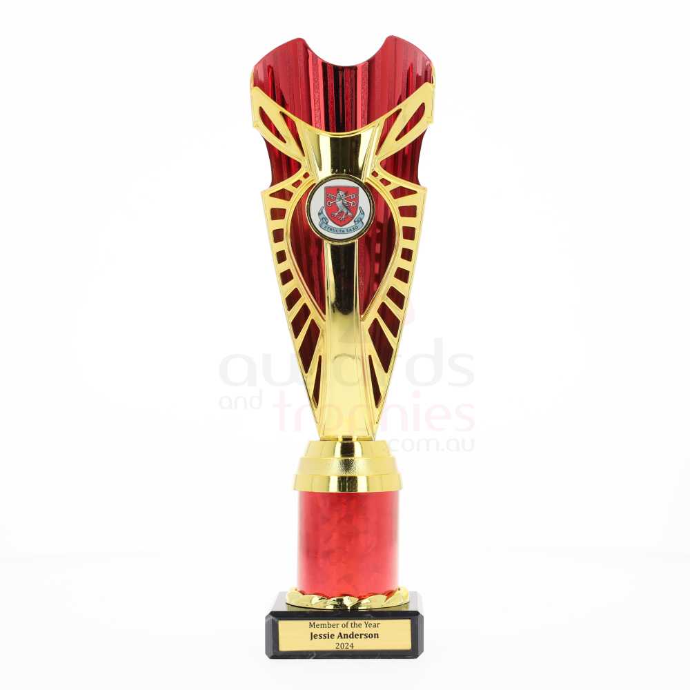 Shine Cup 270mm - Gold/Red