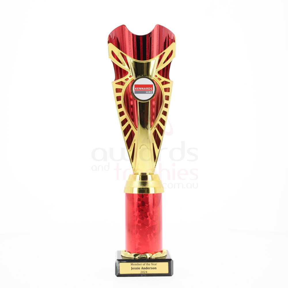 Shine Cup 295mm - Gold/Red