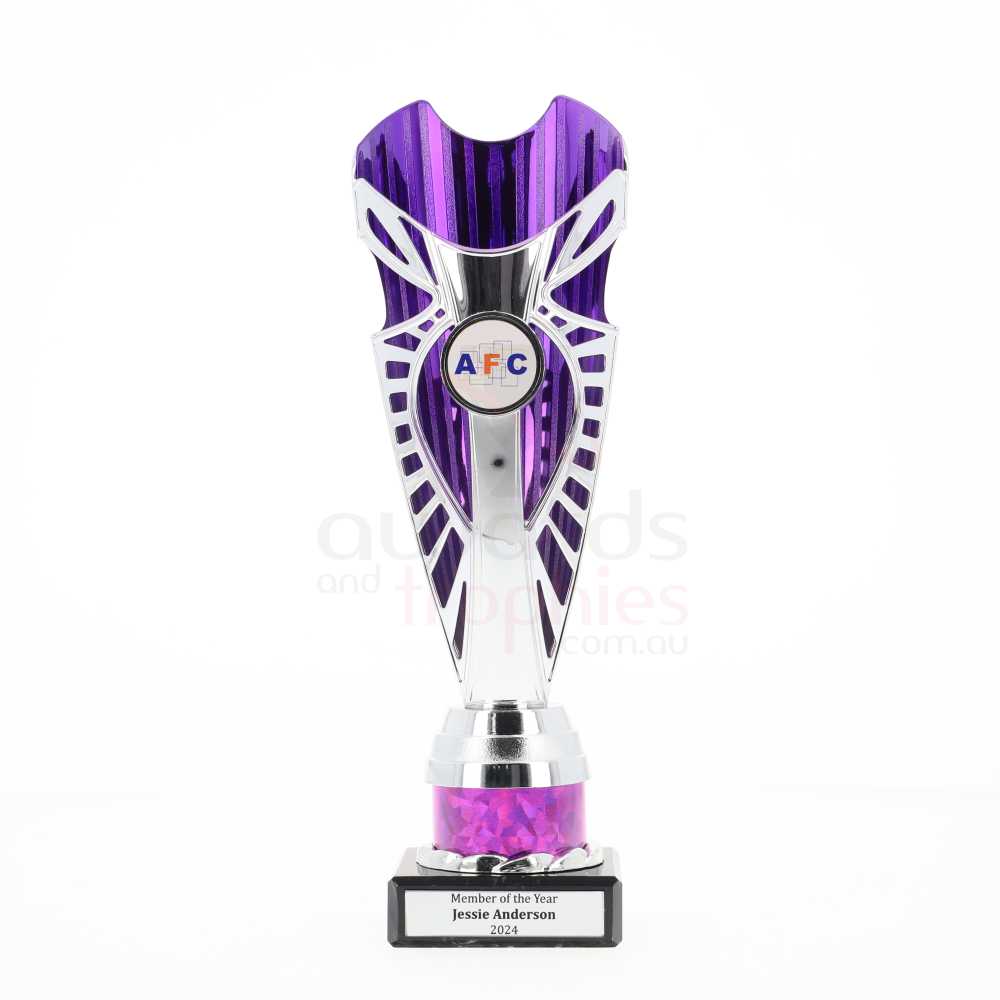 Shine Cup 245mm - Silver/Purple