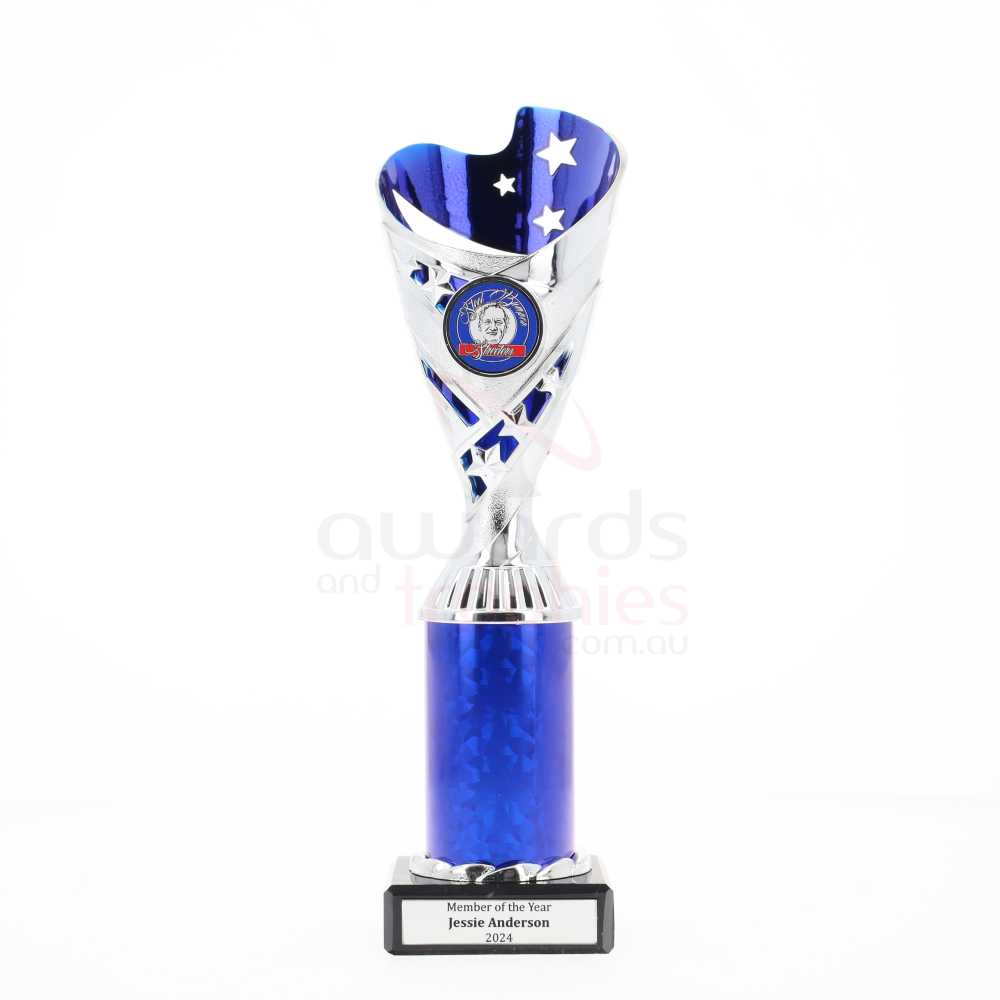 Arcade Cup 250mm - Silver/Blue