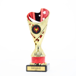 Arcade Cup 200mm - Gold/Red