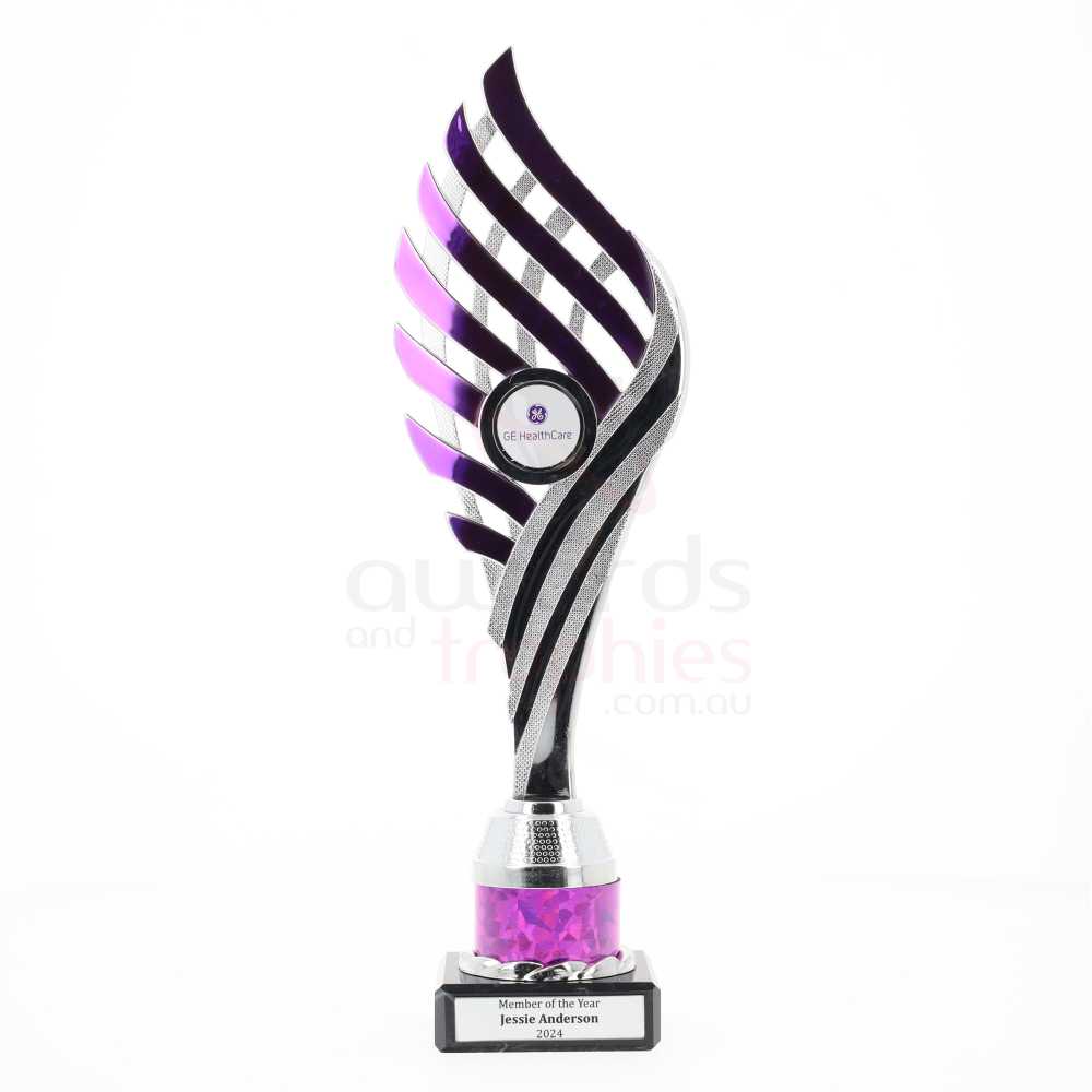 Skyway Trophy 300mm - Silver/Purple