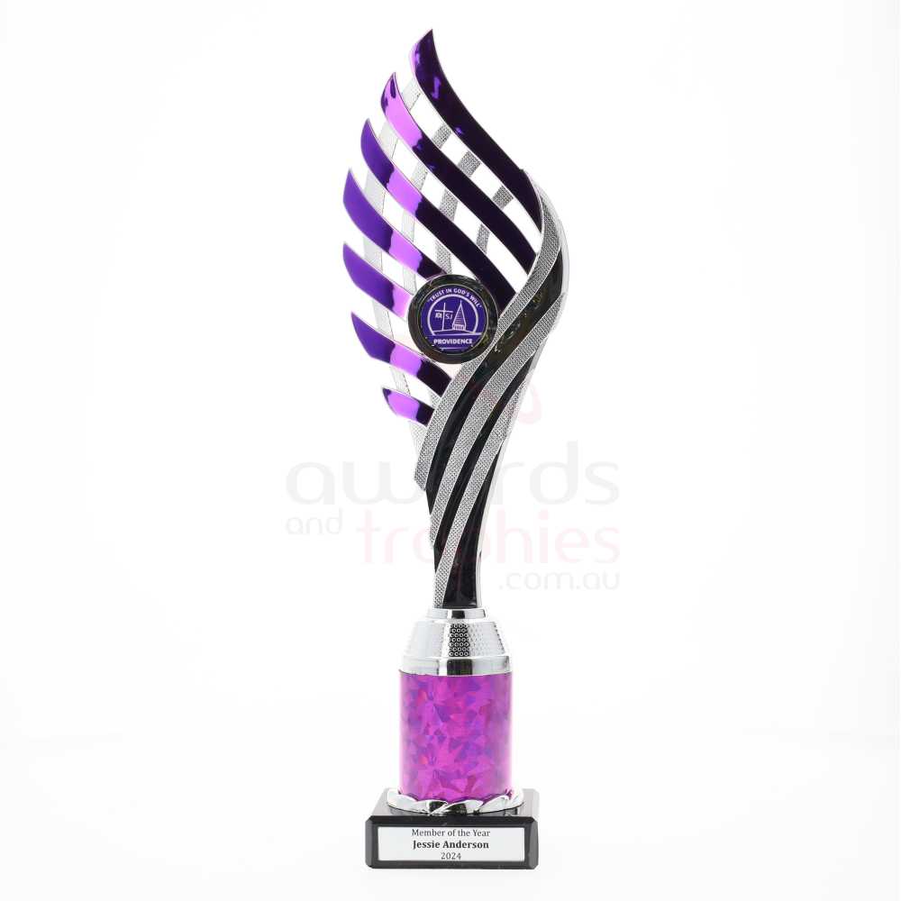 Skyway Trophy 325mm - Silver/Purple