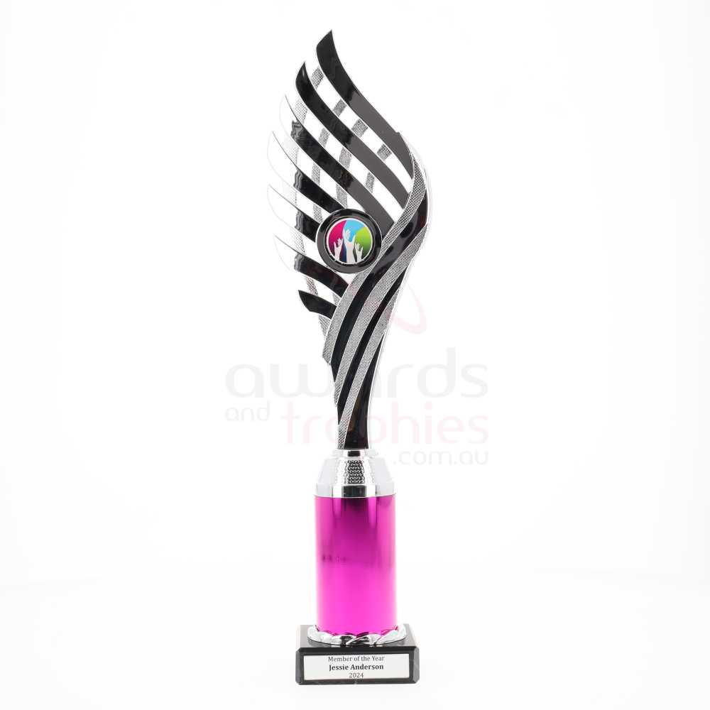 Skyway Trophy 350mm - Silver/Pink