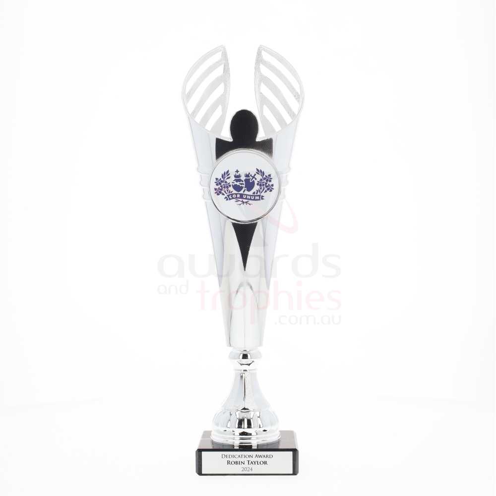 Rising Angel Cup 330mm - Silver/Black