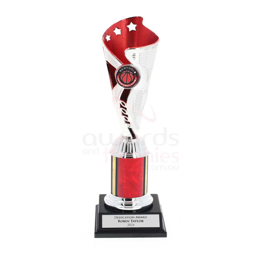 Vela Cup 225mm - Silver/Red