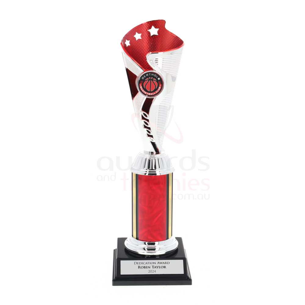 Vela Cup 250mm - Silver/Red