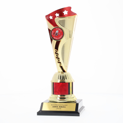 Vela Cup 200mm - Gold/Red