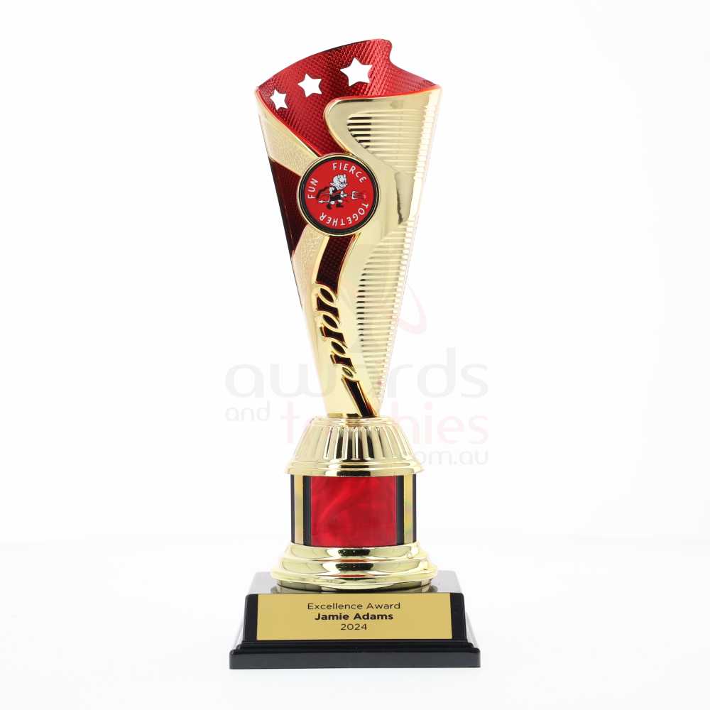 Vela Cup 200mm - Gold/Red