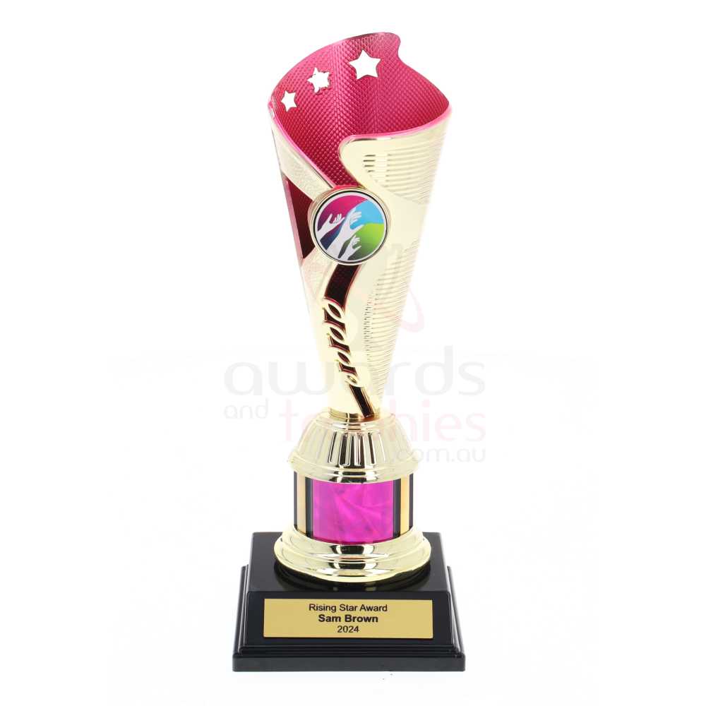 Vela Cup 200mm - Gold/Pink