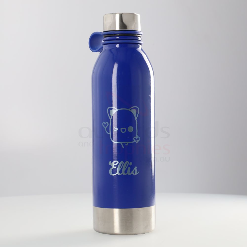 Perth Stainless Sports Bottle 750ml - Blue