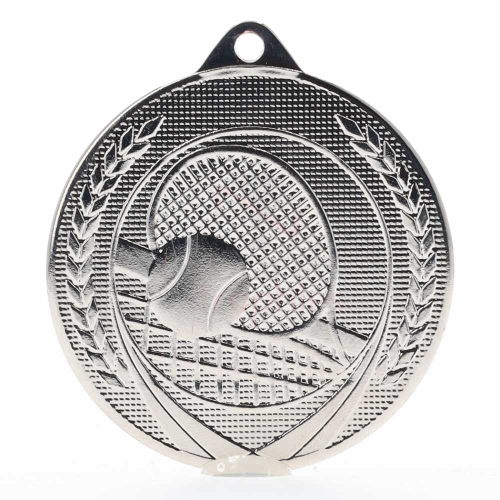 Garland Tennis Medal 50mm - Silver