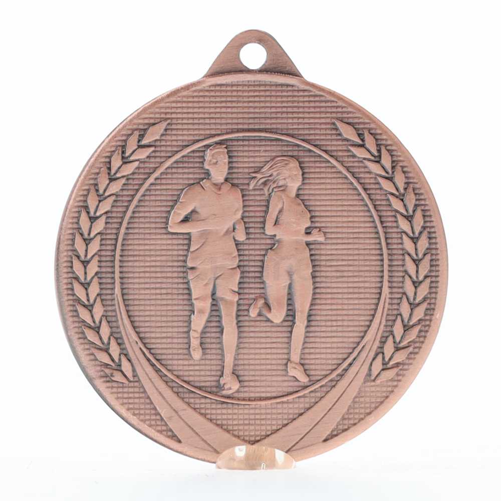 Garland Cross Country Medal 50mm - Bronze