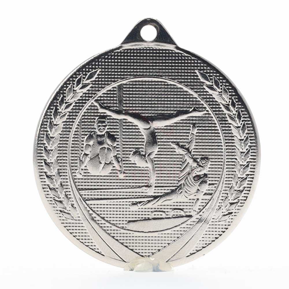 Garland Gymnastics Medal 50mm - Silver