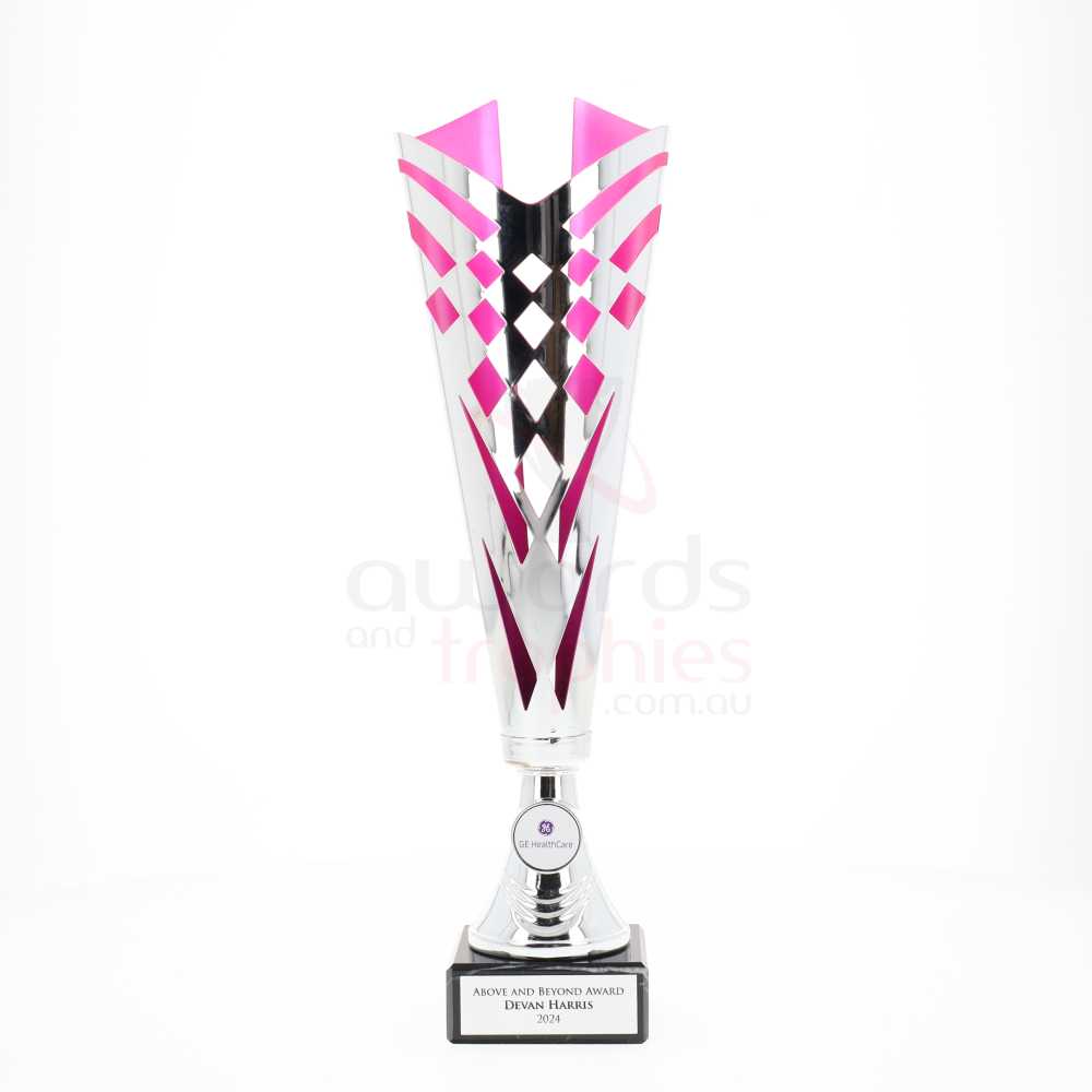 Riviera Cup 390mm - Silver/Pink