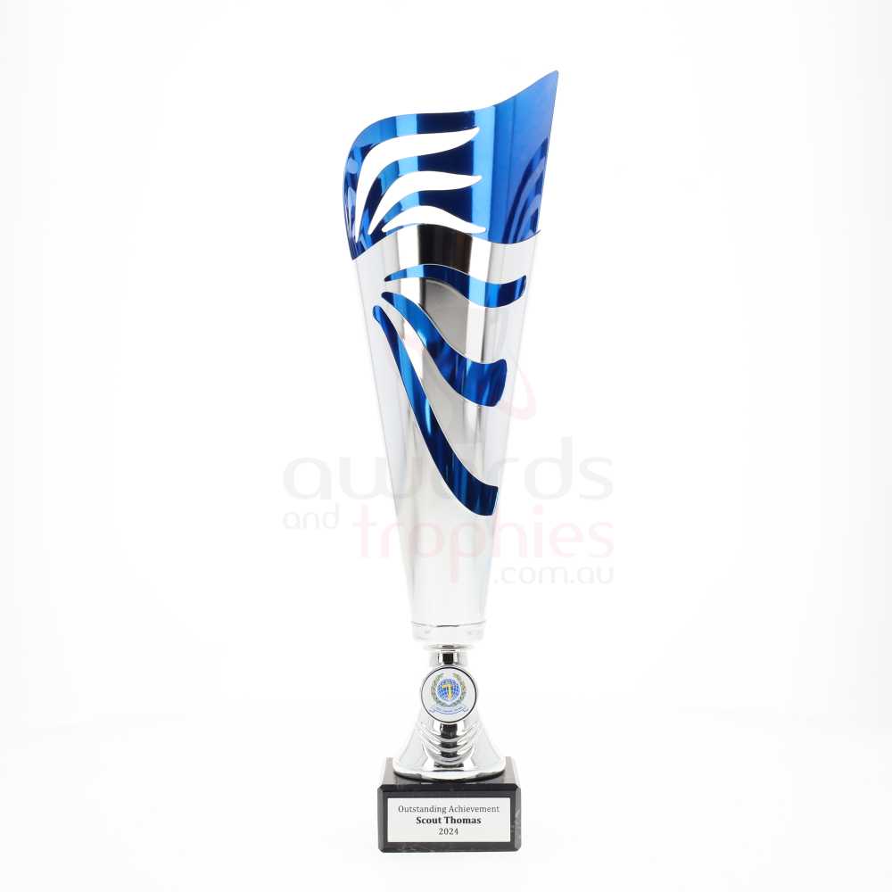 Cannes Cup 380mm - Silver/Blue