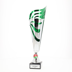 Cannes Cup 330mm - Silver/Green