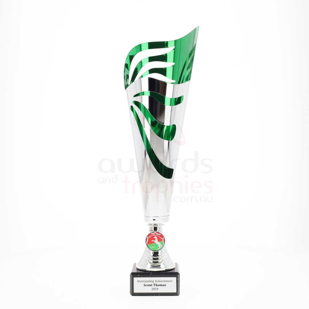 Cannes Cup 430mm - Silver/Green