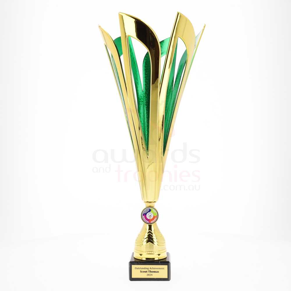 Mayflower Cup 430mm - Gold/Green