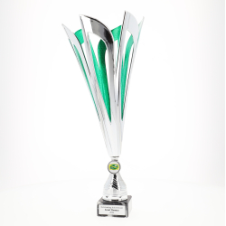 Mayflower Cup 405mm - Silver/Green