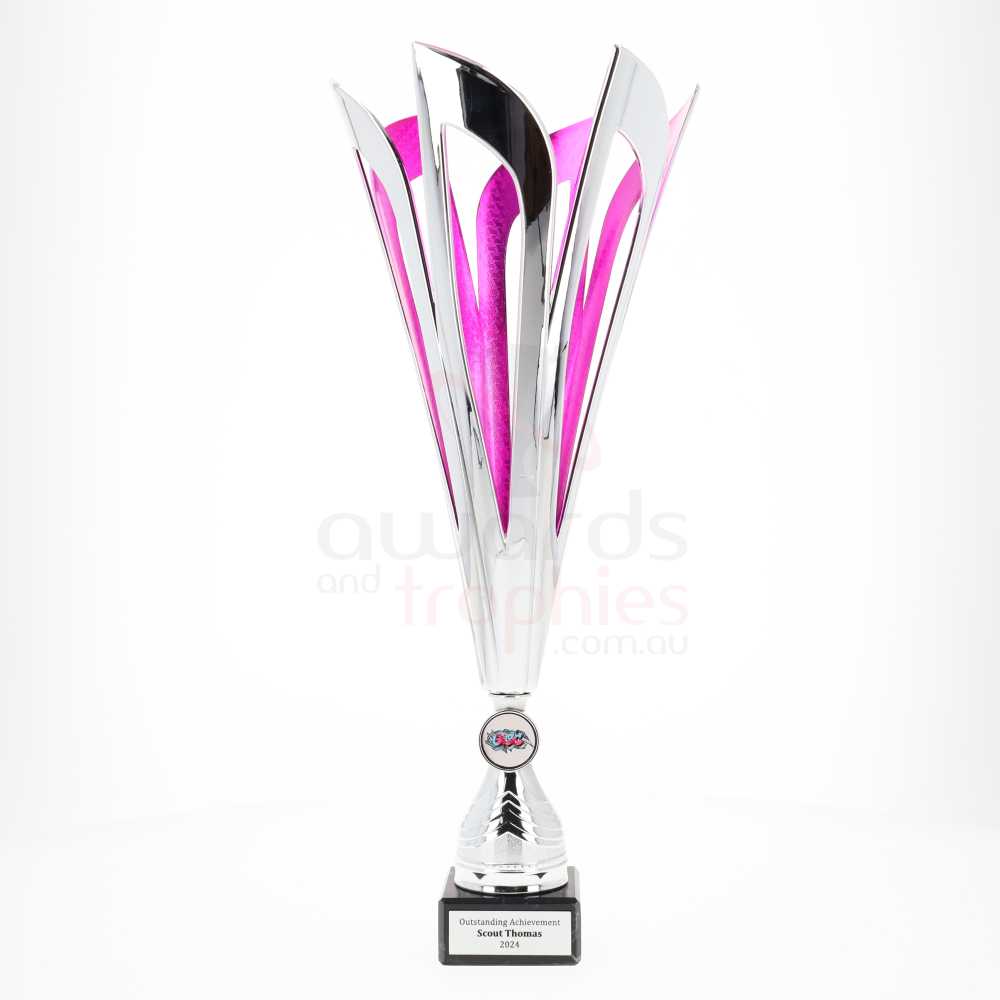 Mayflower Cup 445mm - Silver/Pink