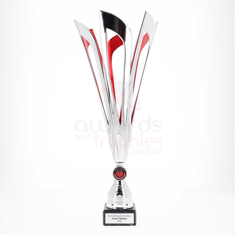 Mayflower Cup 405mm - Silver/Red