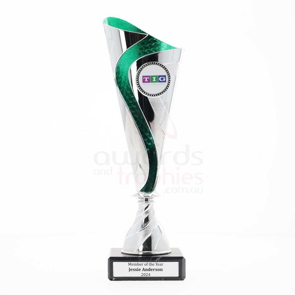 Bazaruto Cup 285mm - Silver/Green